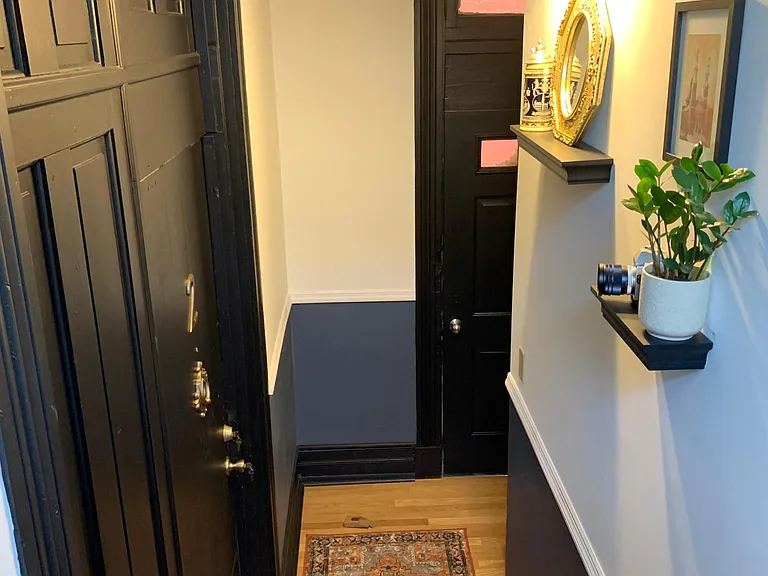 Entry and common hallway