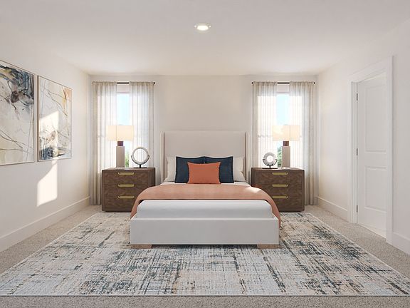 The primary suite offers a private retreat.