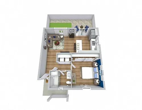 Floor plan The Alcove