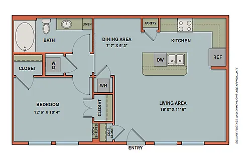 Floor plan E-A21