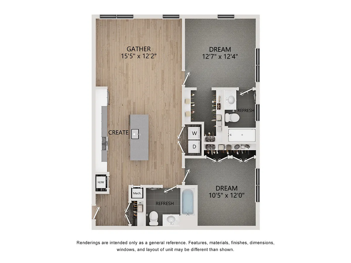 Floor plan F3.HC