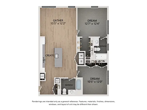 Floor plan F3.HC