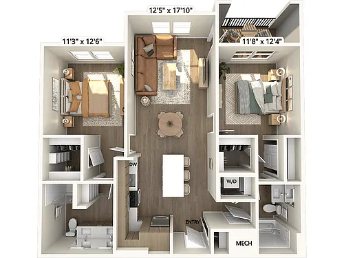 Floor plan B2-Finish2-1067