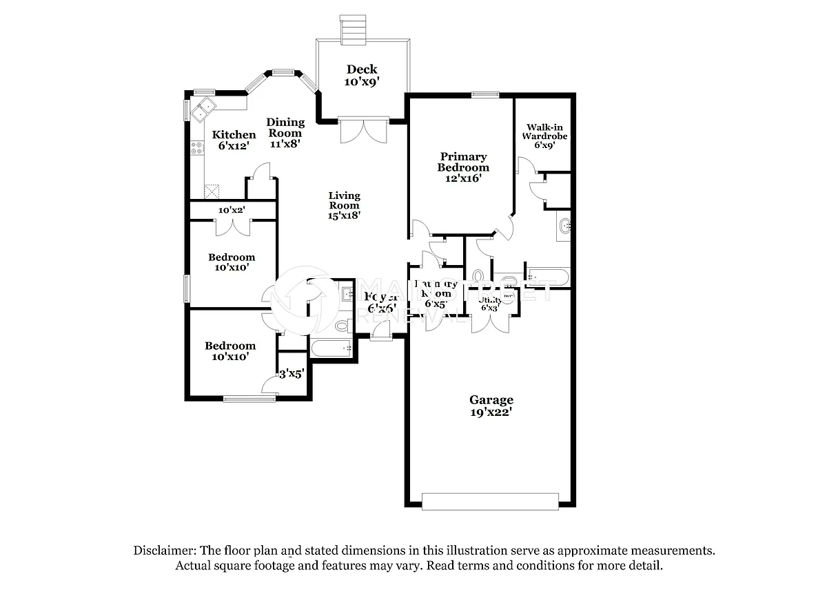 Floor Plan - 13205 Starlight Ct