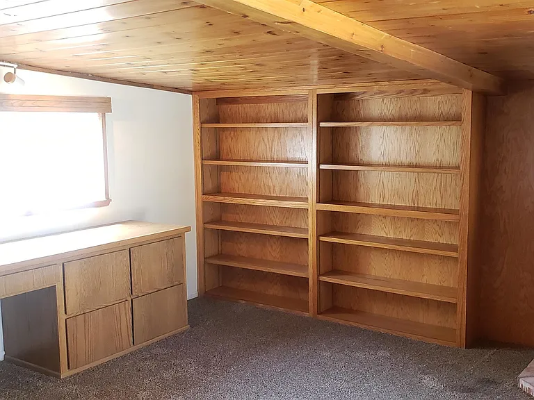 Rear bedroom.