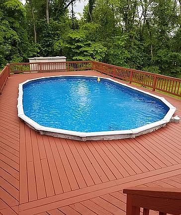 Pool and deck