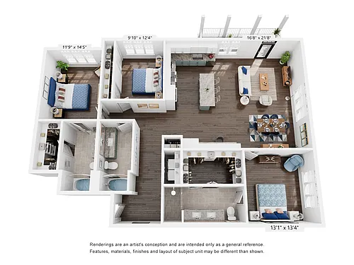 Floor plan Viburnum