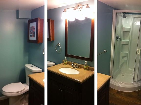 Third Full bath - lower level