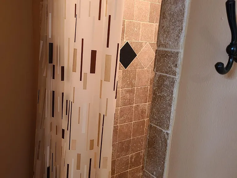 Standing Shower in Master Bathroom