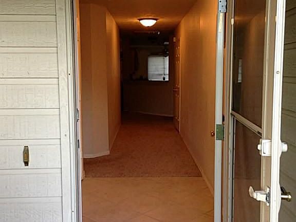 Front door walking in