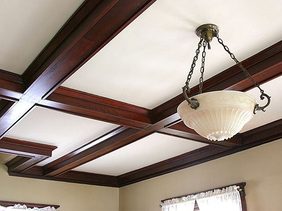 ceiling in living room