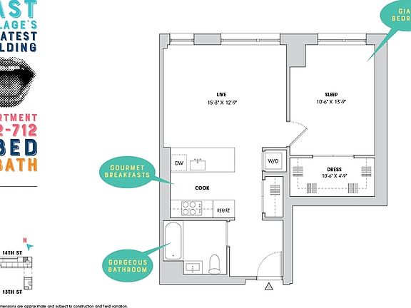 2nd image of 510 E 14th St APT 712