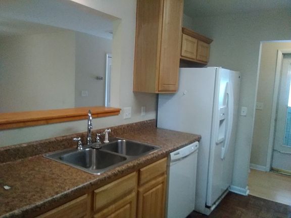 Open kitchen with new appliances