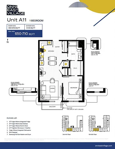 Floor plan A11