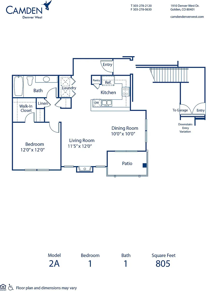 Floor plan 2A