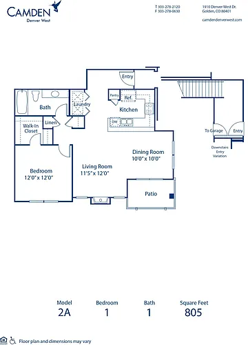 Floor plan 2A