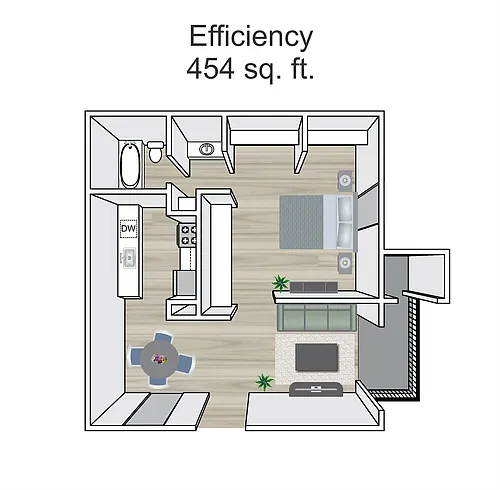 Floor plan Pecan