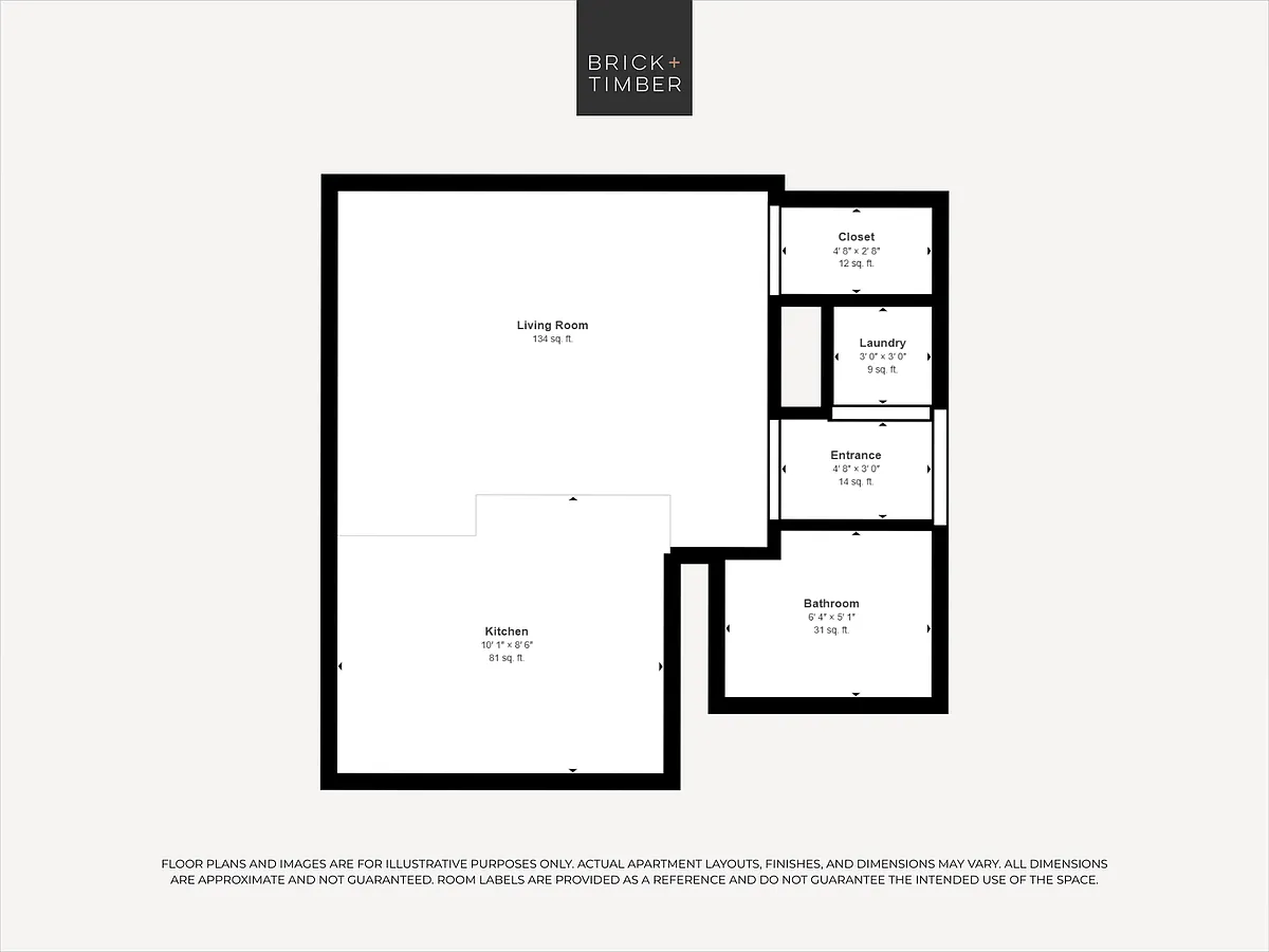 Floor plan Studio