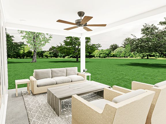 McLean Overlake Plan 3 Covered Outdoor Living Space Conceptual Rendering