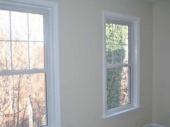 View out downstairs backwindow