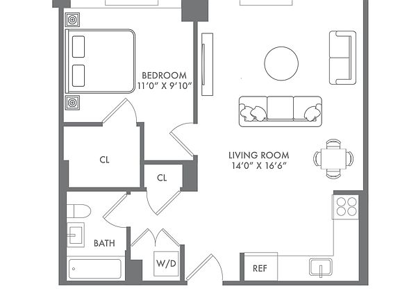 2nd image of 250 E Houston St #5J