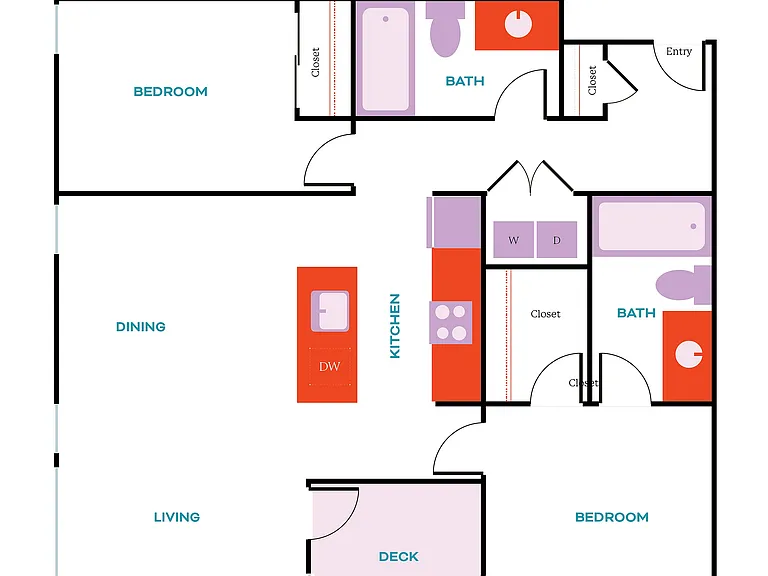 2 Bed 2 Bath - Apt B Furnished 2 Bed 2 Bath - Apt B Furnished