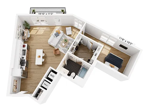 Floor plan A28