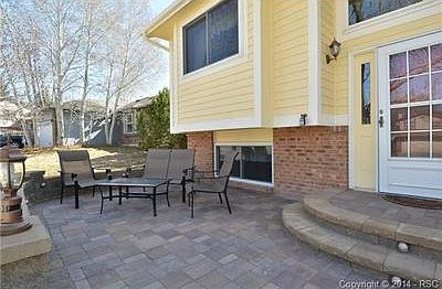 Front porch lighted outdoor living area