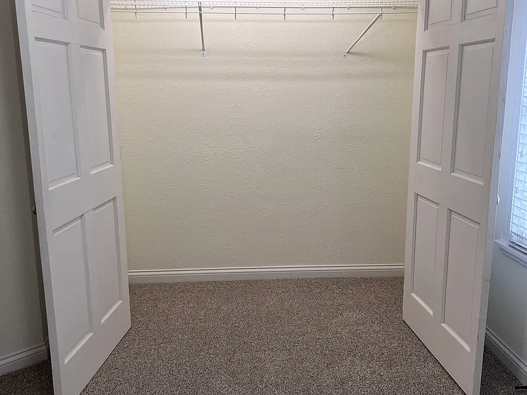Master bedroom closet