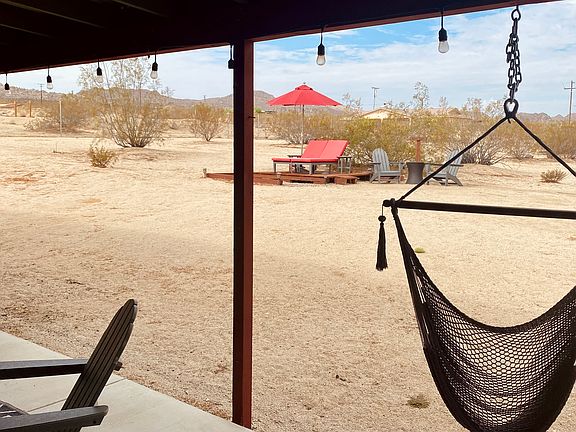 The back patio