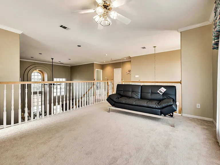 Great View from top towards Family Downstairs