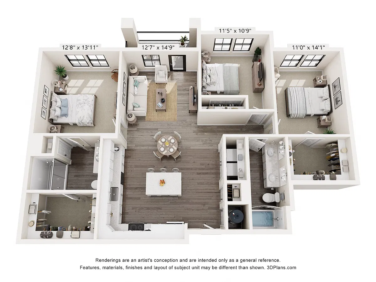 Floor plan C1