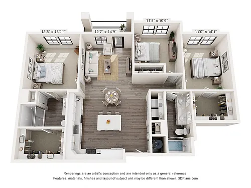 Floor plan C1