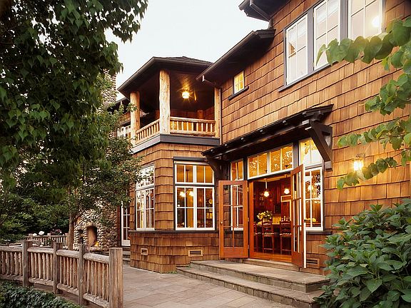 Kitchen opens to back Yard
