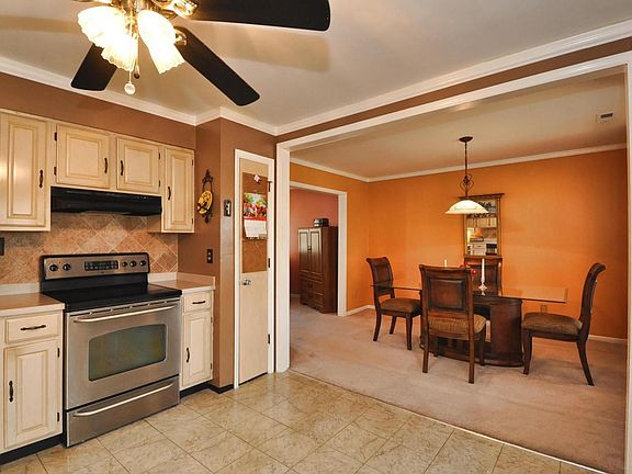 Kitchen into Dining Room