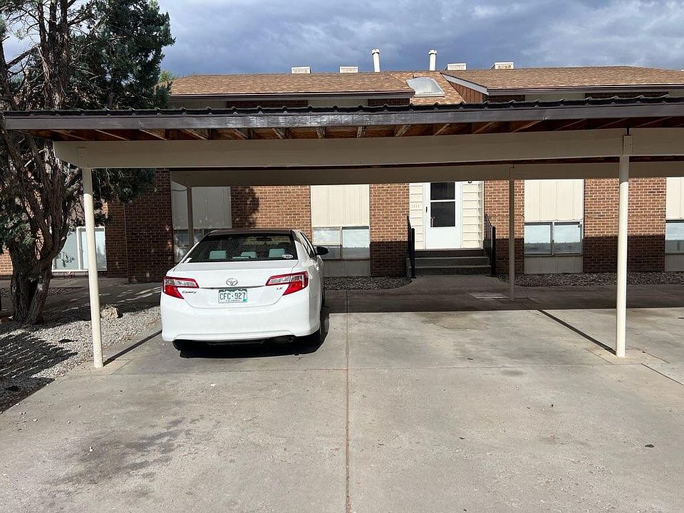 front of building and carport
