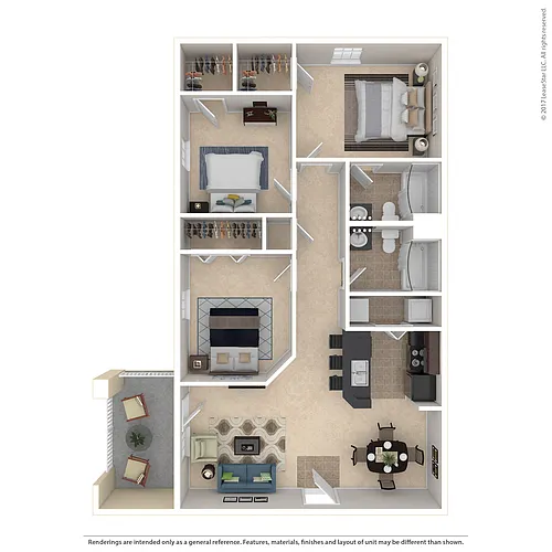 Floor plan The Elkmont