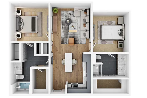 Floor plan B1