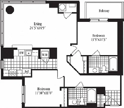 Floor plan The Dunbarton