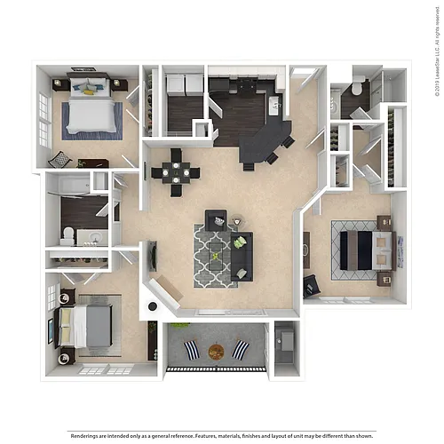 Floor plan Lexington Renovated