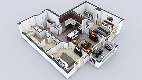 Floor plan 2-G(P)L