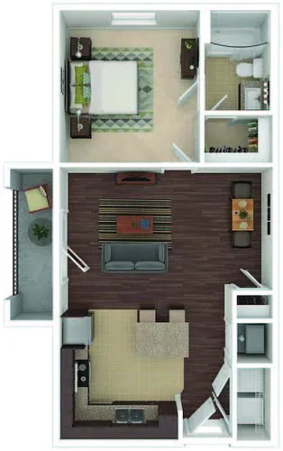 Floor plan A A1