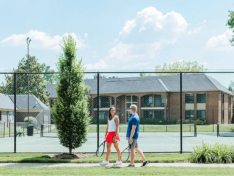 Tennis courts