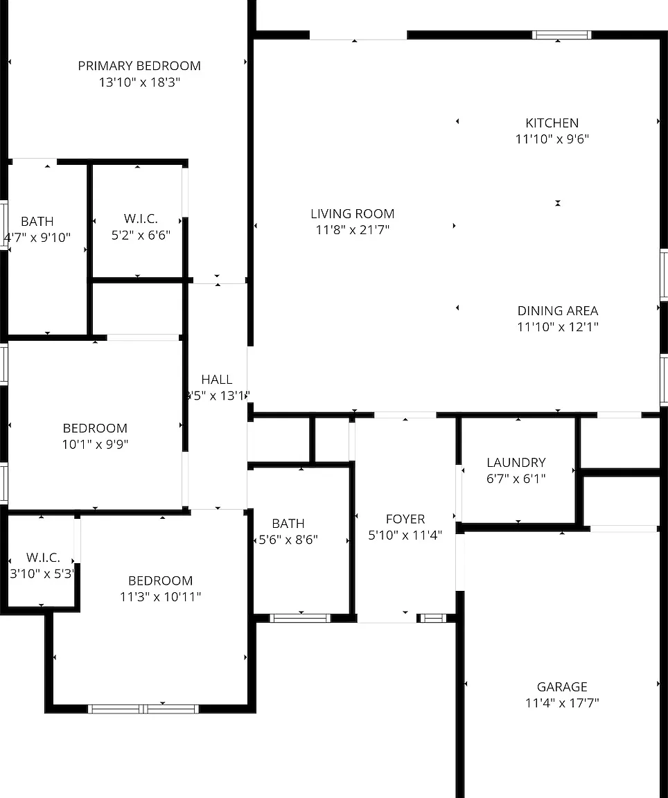 3 bed, 1416 sqft, $1,800 — Photo 2
