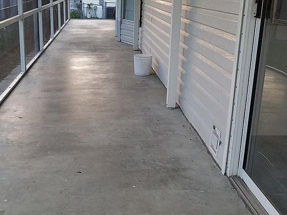 Screened patio