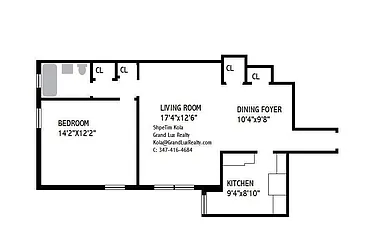 Rented by Grand Lux Realty
