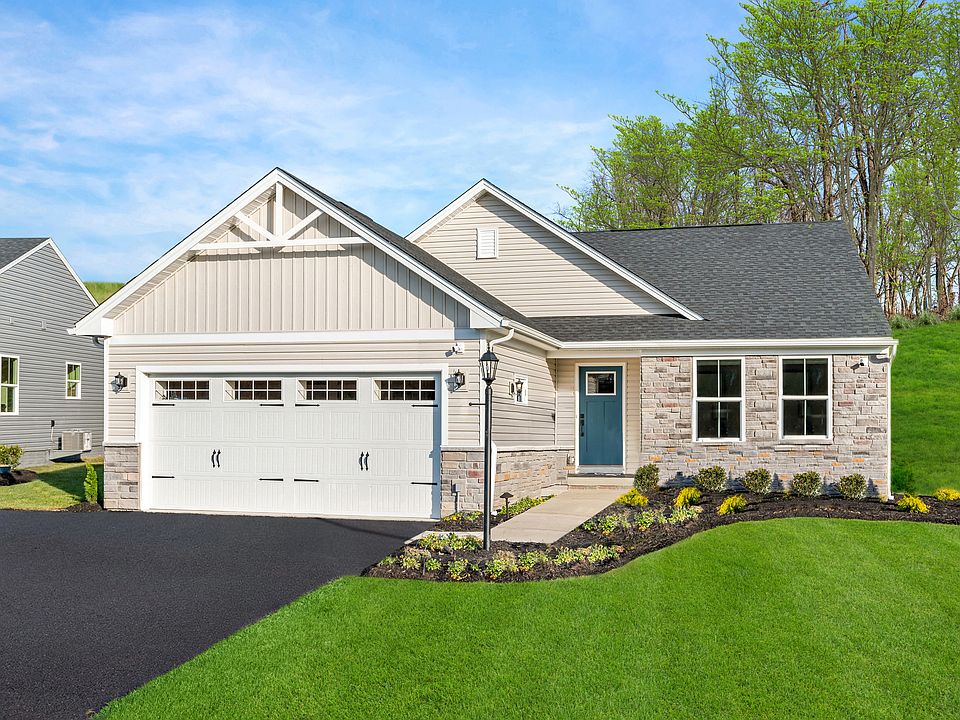 Low-maintenance ranch homes with snow removal and lawn care included.