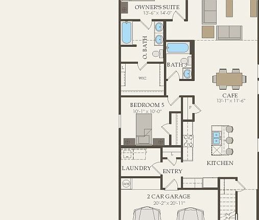 First Floor 4 br 2.5 ba