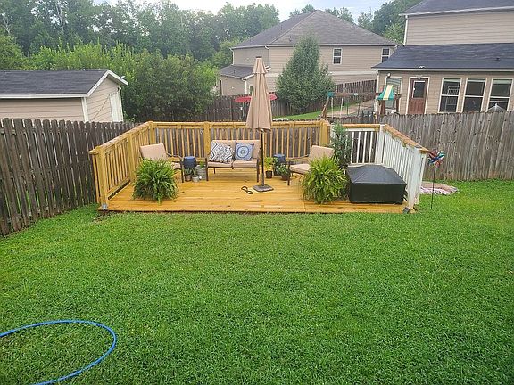 Back deck rebuilt 
