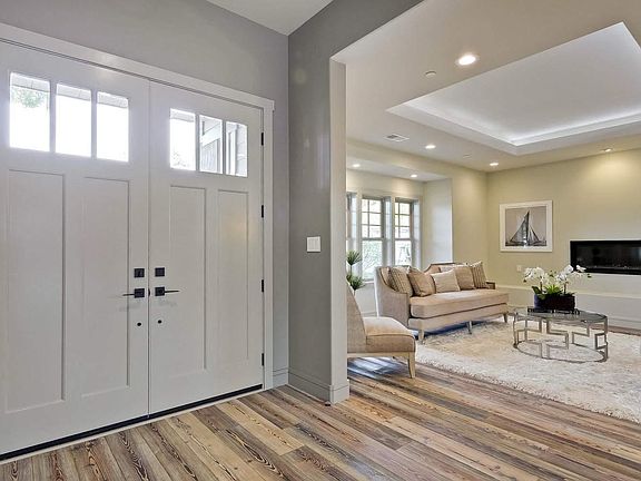 Foyer and Living Room